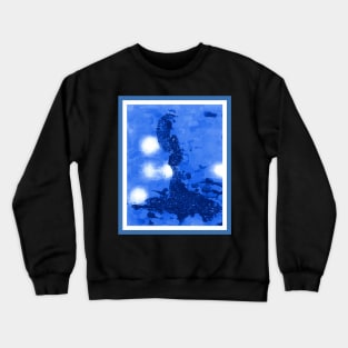 Blue Figure Crewneck Sweatshirt